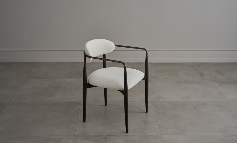 Стул Bradley тёмный с подлокотниками nomad snow