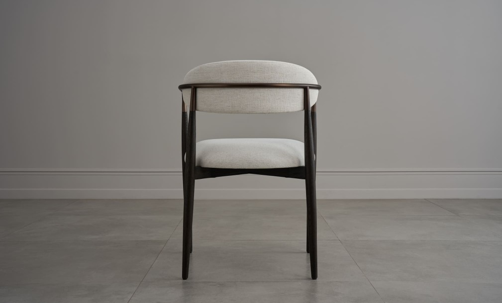 Стул Bradley тёмный с подлокотниками nomad snow