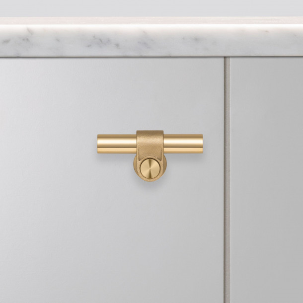 Дверная ручка Cast T-Bar Brass