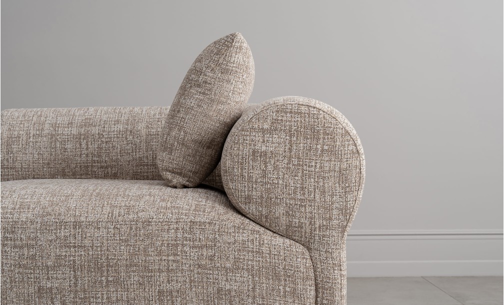 Диван Лугано одноместная секция с подлокотником левая