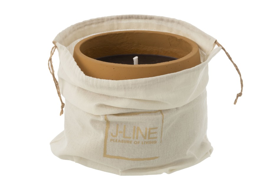 Свеча декоративная Ambience Brown 48H