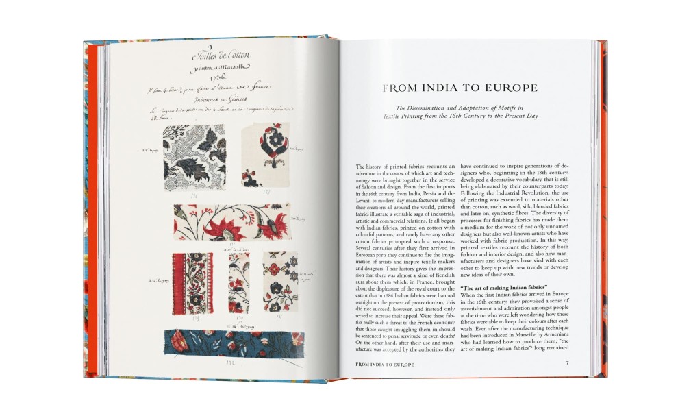 Книга «Книга набивных тканей»/Printed Fabrics