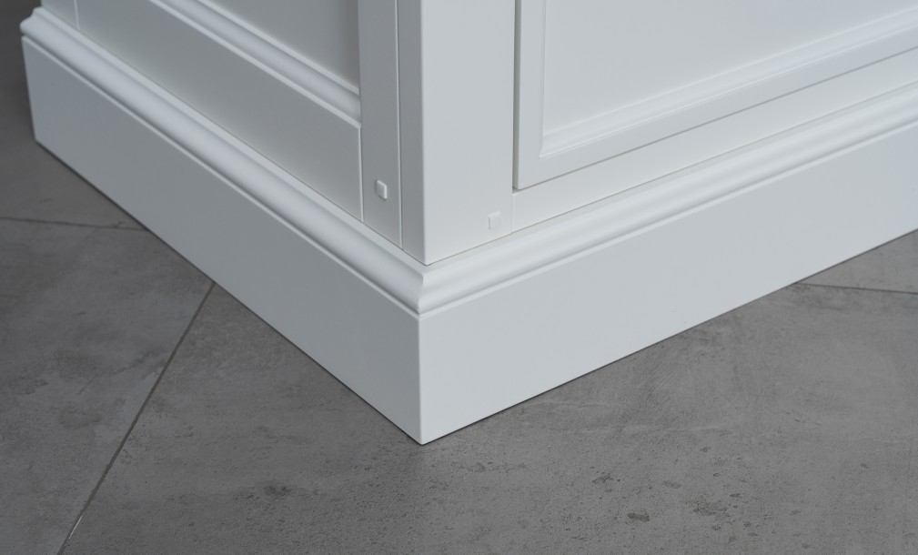 Комод Оксфорд с 5-ю ящиками белый