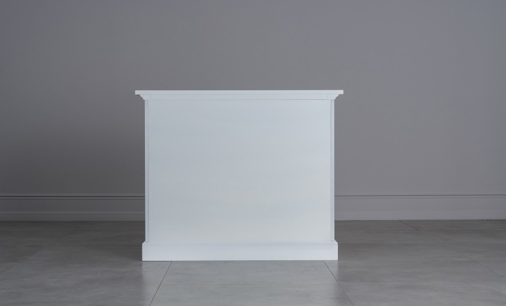 Комод Оксфорд с 5-ю ящиками белый