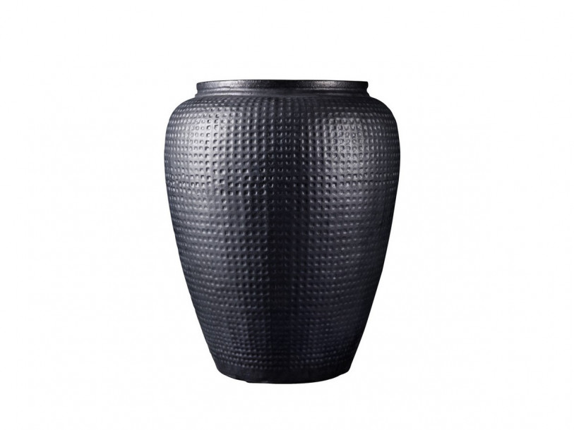 Кашпо Dimple graphite