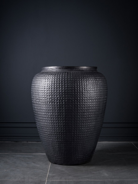 Кашпо Dimple graphite