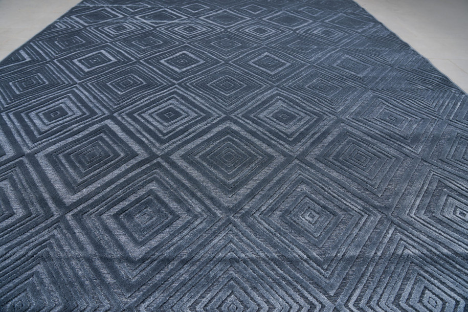 Ковёр Labyrinth Charcoal-blue