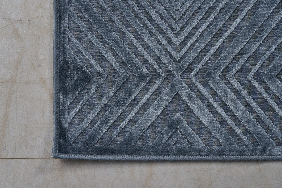 Ковёр Labyrinth Charcoal-blue