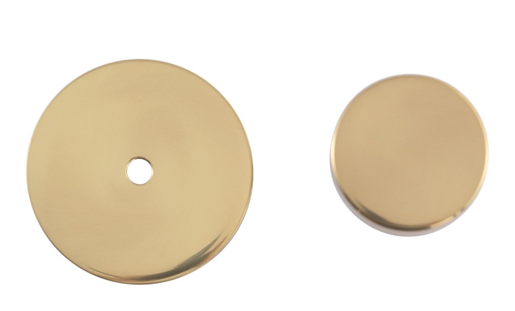 Ручка-кнопка Button aged brass
