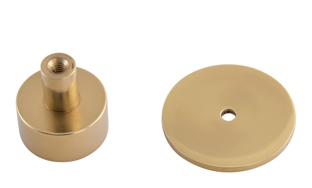 Ручка-кнопка Button aged brass