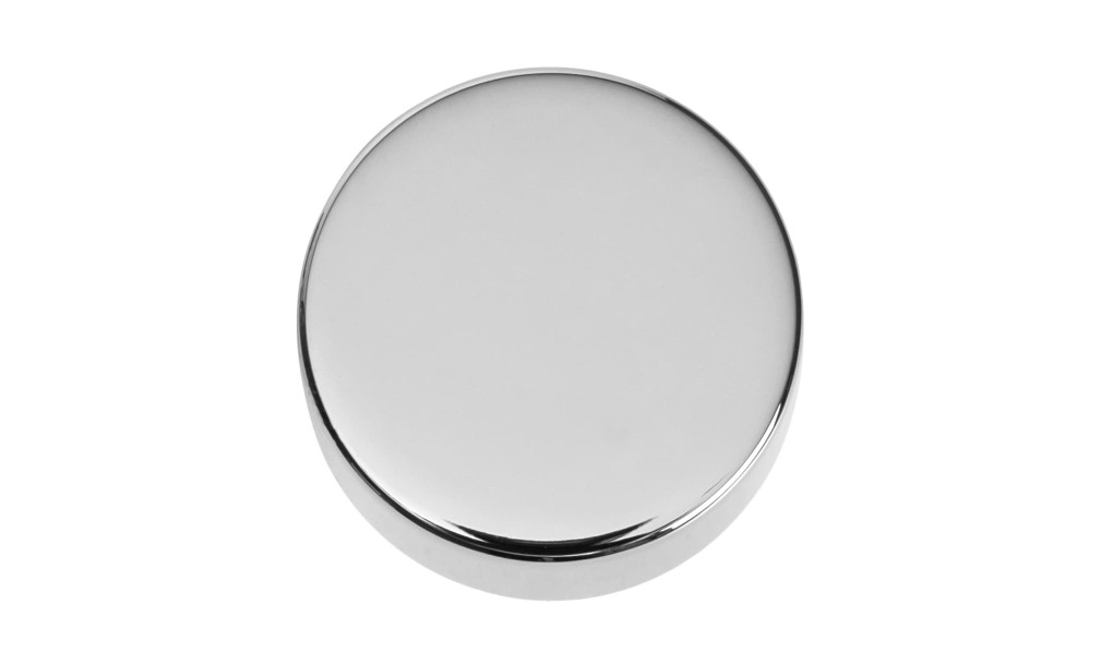 Ручка-кнопка Button polished nickel