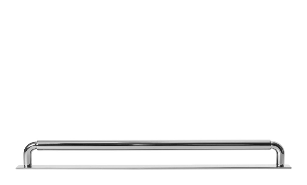 Ручка-скоба Button 12in polished nickel
