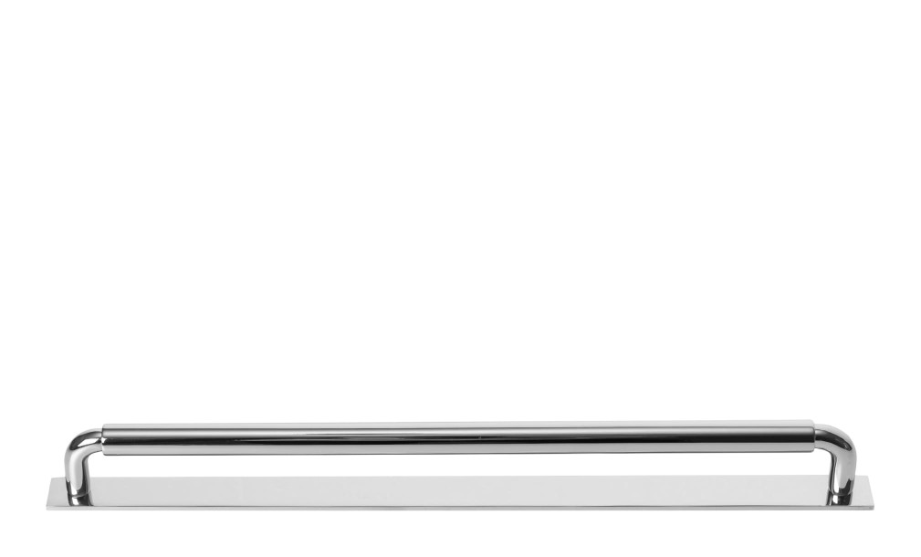 Ручка-скоба Button 12in polished nickel