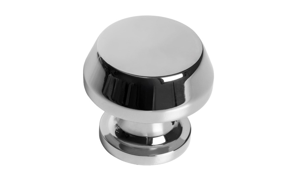 Ручка-кнопка Plank polished nickel