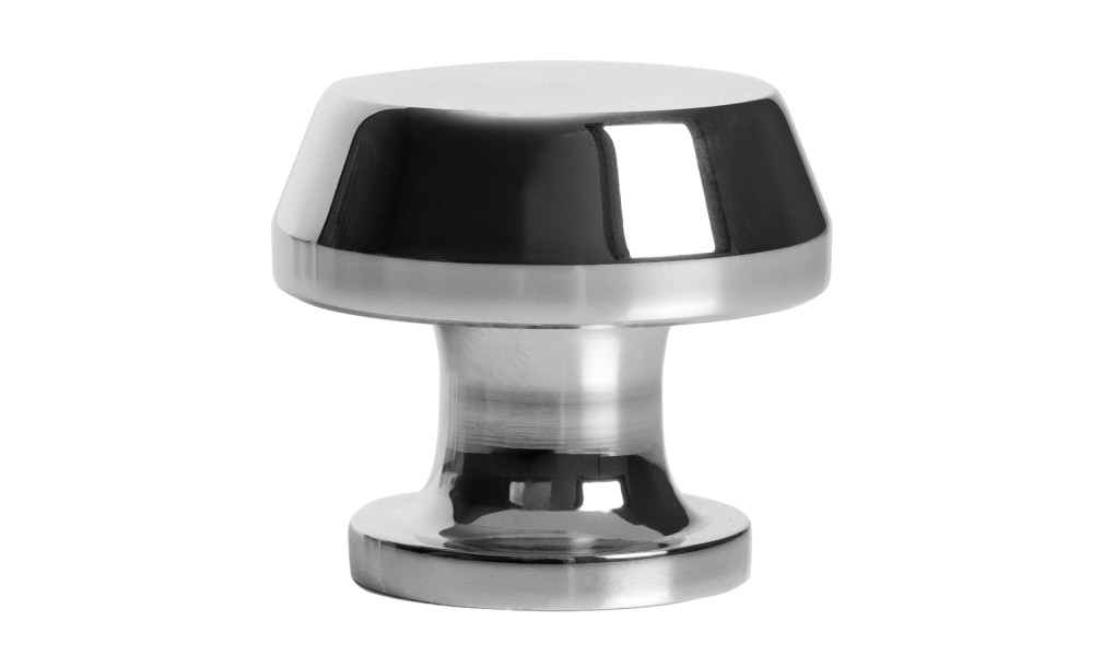 Ручка-кнопка Plank polished nickel