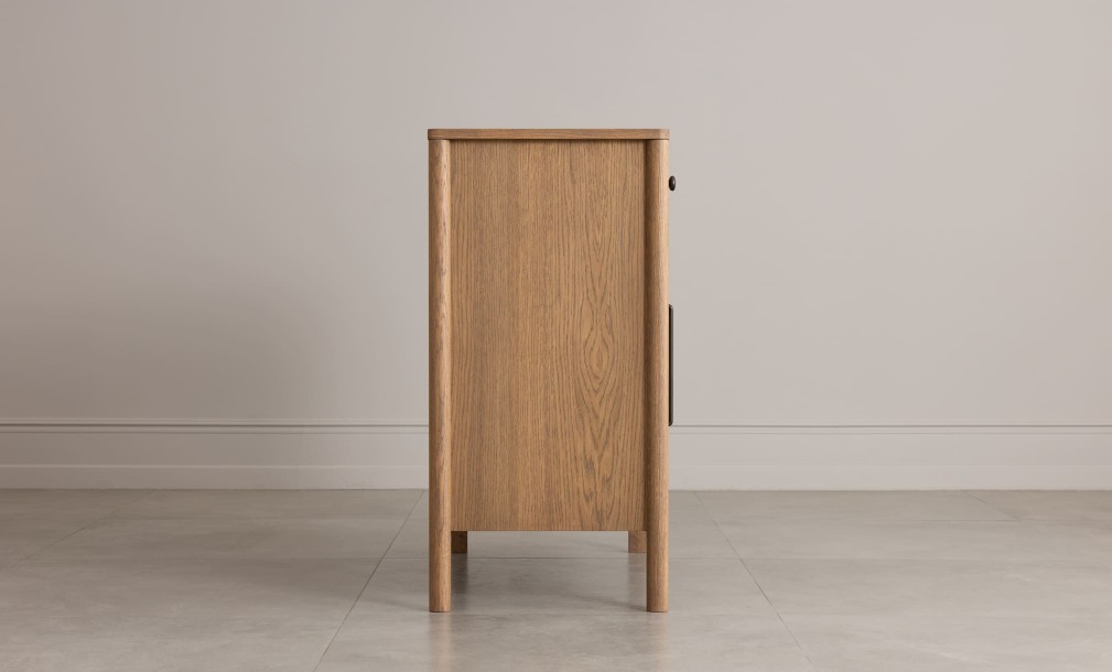 Витрина низкая двухстворчатая Ecru