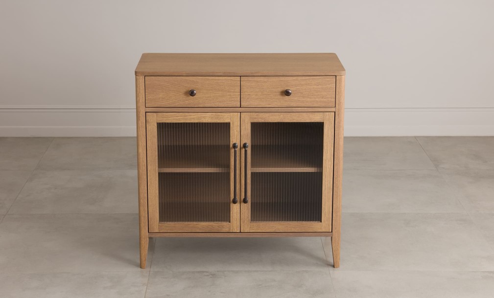 Витрина низкая двухстворчатая Ecru