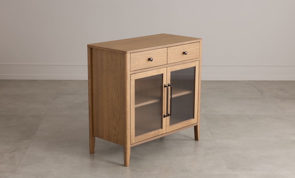 Витрина низкая двухстворчатая Ecru