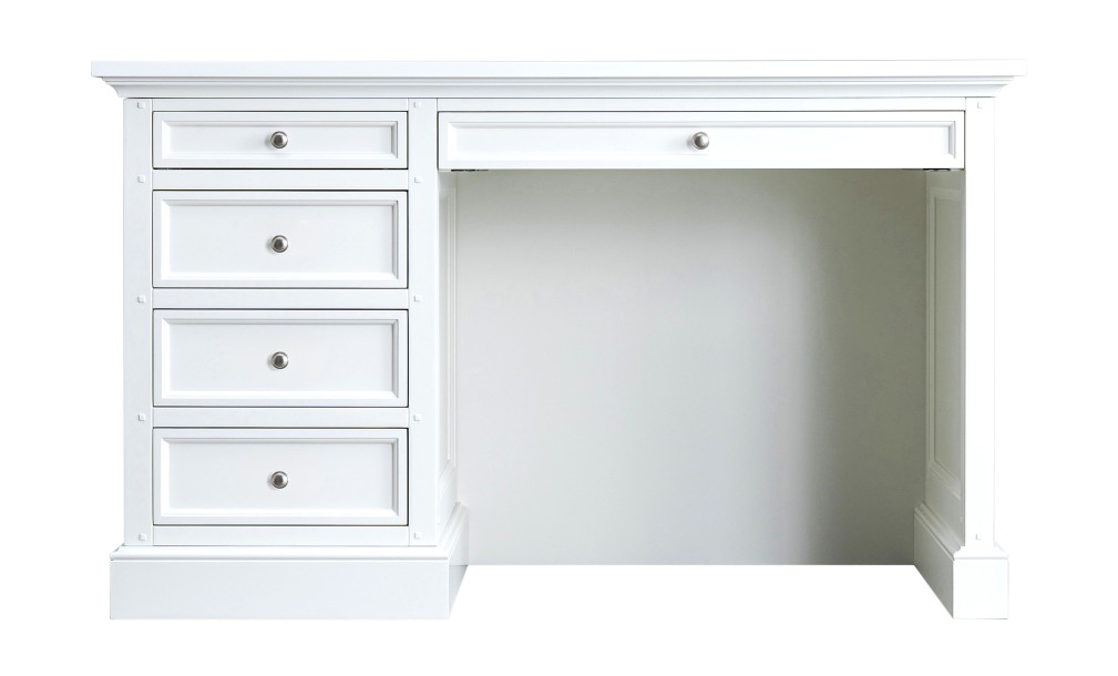 Письменный стол Оксфорд малый белый