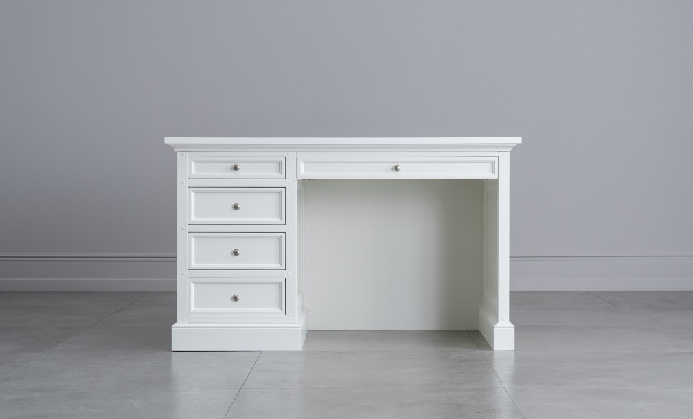 Письменный стол Оксфорд малый белый