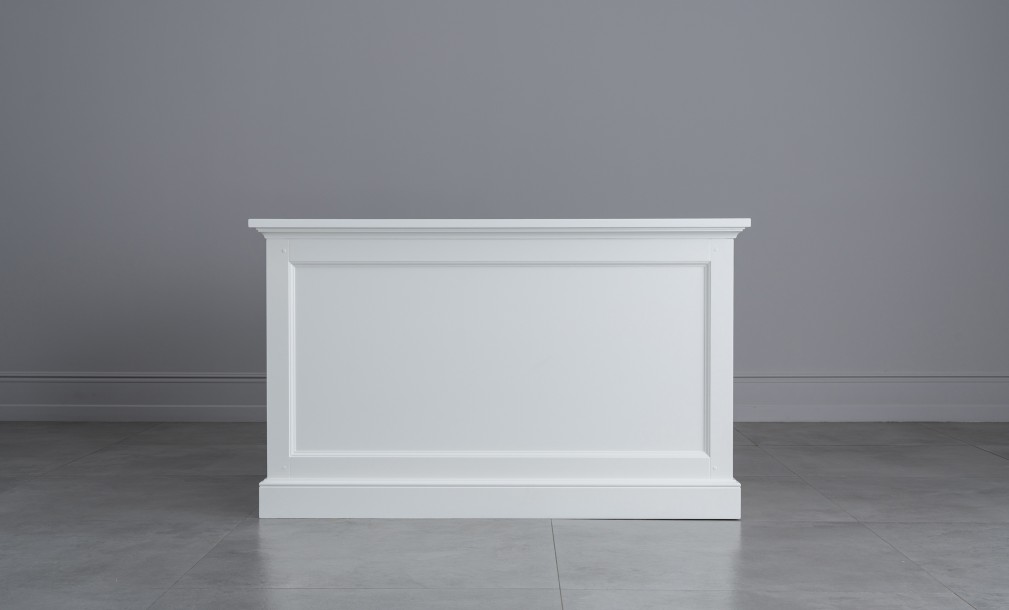 Письменный стол Оксфорд малый белый