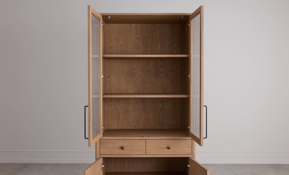 Витрина двухстворчатая Ecru