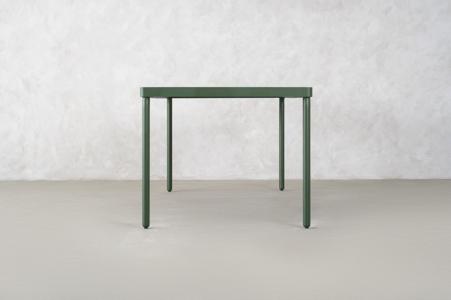 Обеденный стол Таормина уличный 220 см, зелёный