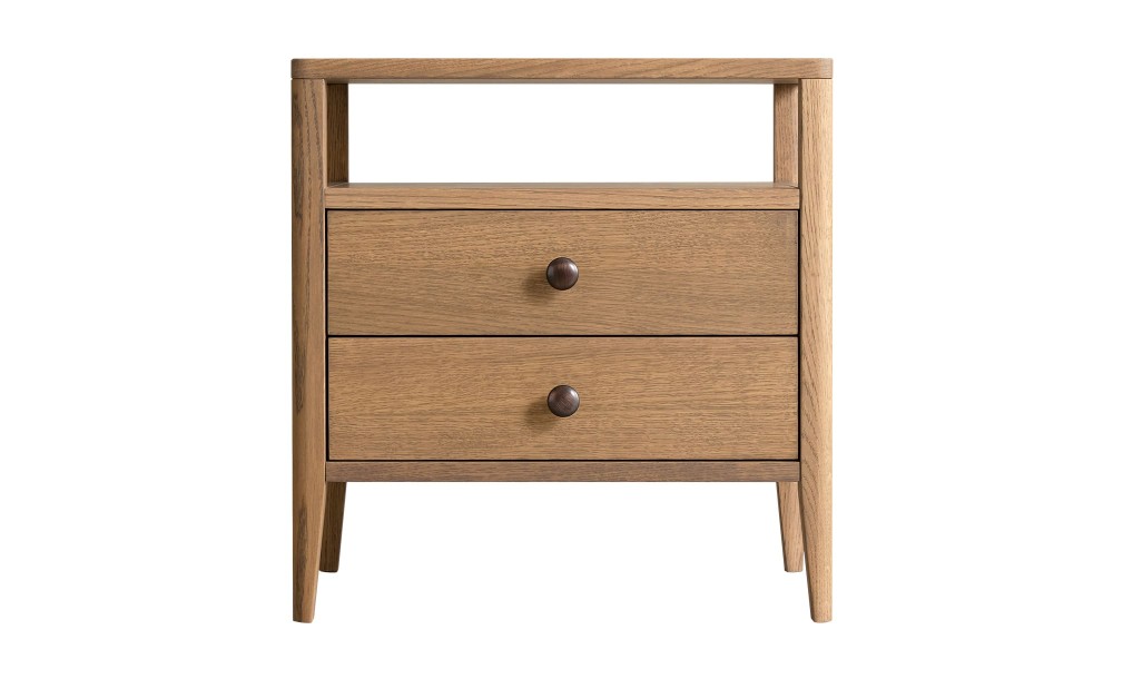 Прикроватная тумба с двумя ящиками Ecru