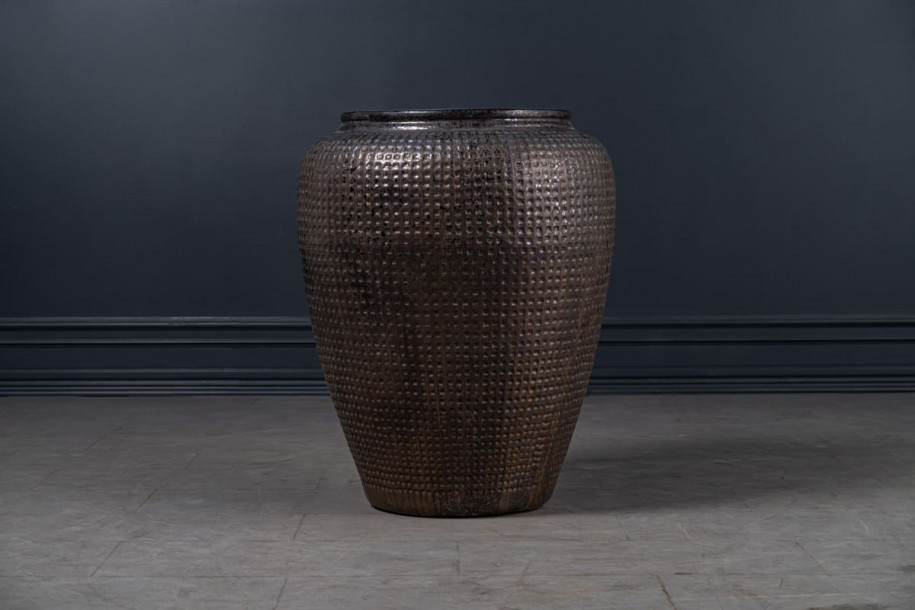 Кашпо Dimple Jar sapphire