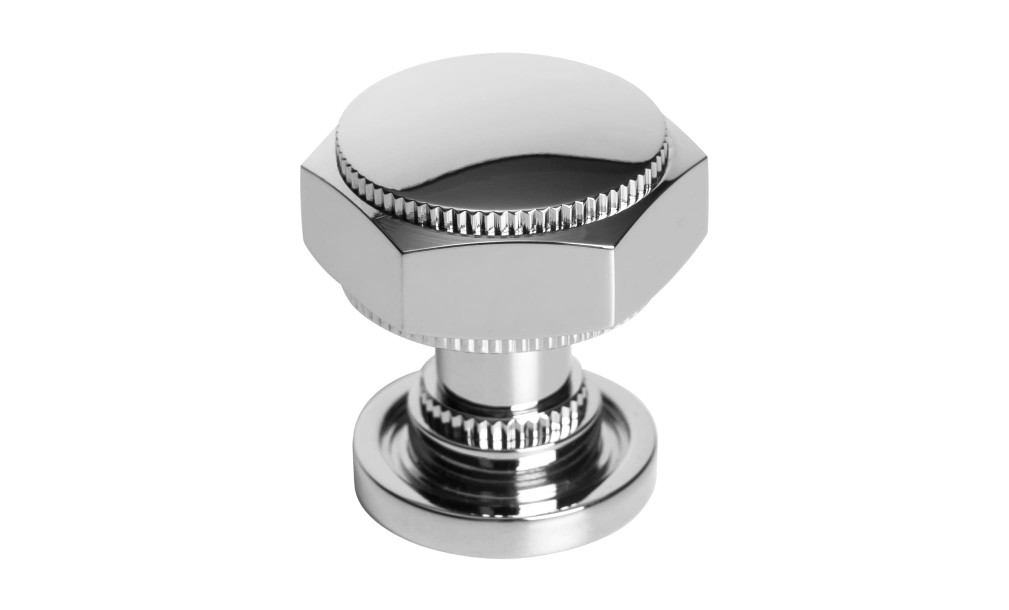 Ручка-кнопка Flap polished nickel