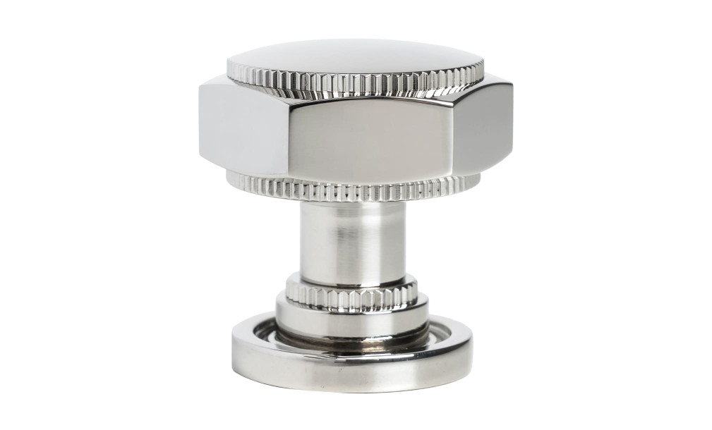 Ручка-кнопка Flap polished nickel