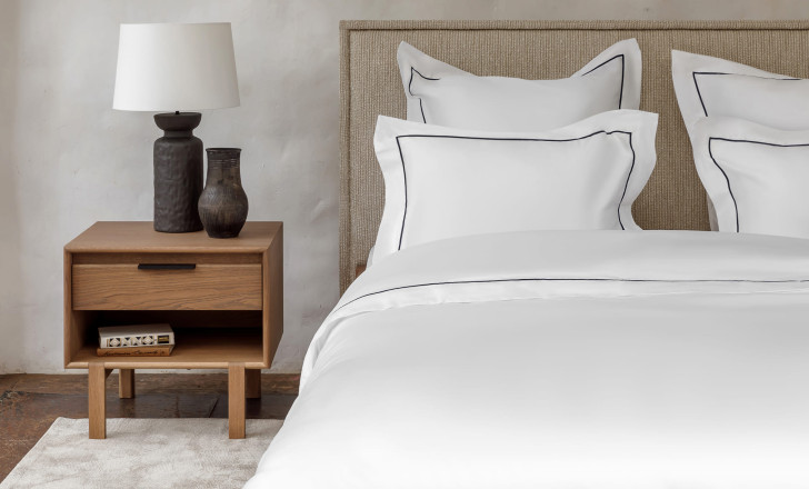 Комплект постельного белья Line Night Blue