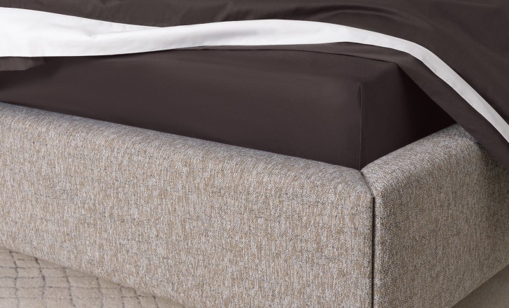 Простыня натяжная, цвет Plum Kitten