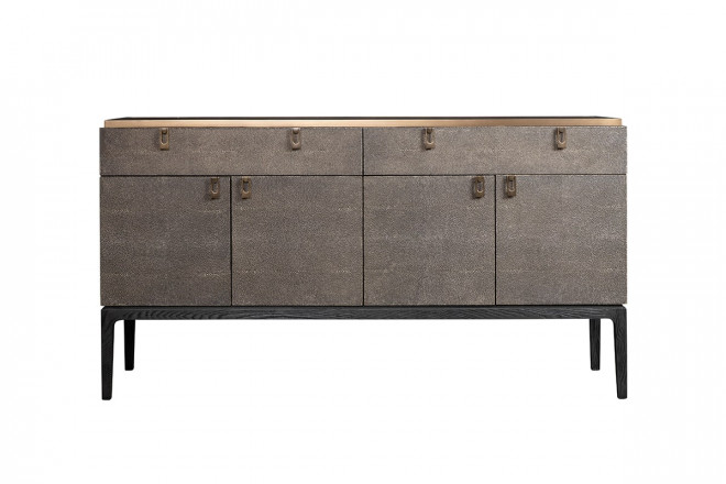 Glamour Комод с 4-мя фасадами и 2-мя ящиками