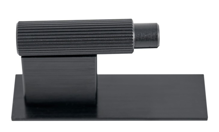 Крючок Arpa Plate чёрный 2,5×8 см