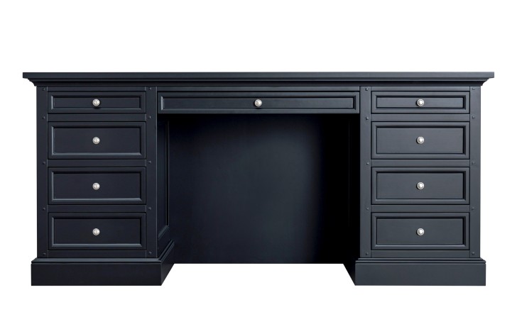 Письменный стол Оксфорд большой чёрный