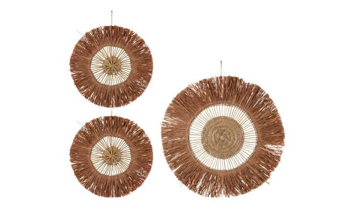 Декоративное панно Тропики из 3х частей