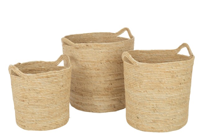 Корзины Rustic набор 3 шт