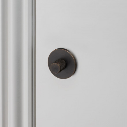 Защелка дверная Thumbturn Lock Smoked Bronze (комплект на обе стороны двери)