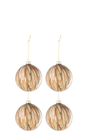 Набор декоративных ёлочных украшений Bauble Spots