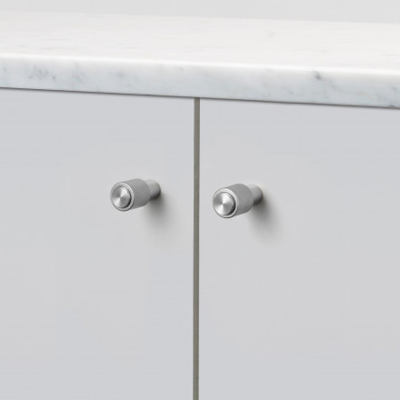 Дверная ручка Cast Knob Steel (набор 2 шт)