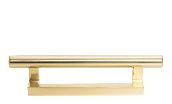 Ручка Аптаун 4 дюйма, цвет латунный