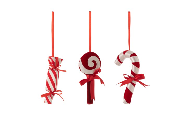 Украшение ёлочное декоративное Кенди в ассортименте