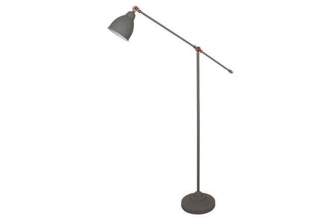 Торшер Braccio серый