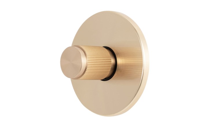 Дверная защёлка Contour Thumbturn lock Brass (пара)