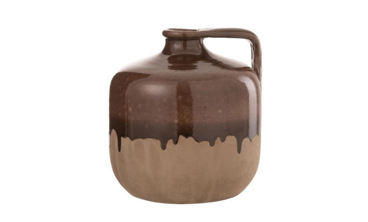 Ваза в виде кувшина Cruche Brown 19,5 см