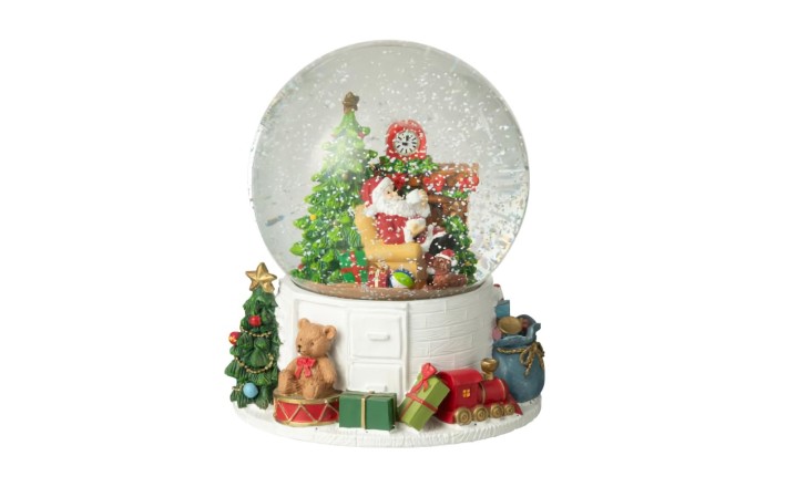 Декор настольный Water Globe Santa Claus