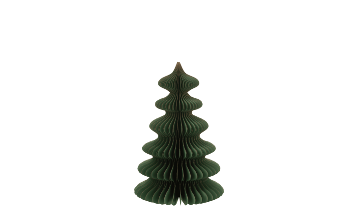 Фигурка Paper Christmas Tree Waved Green M