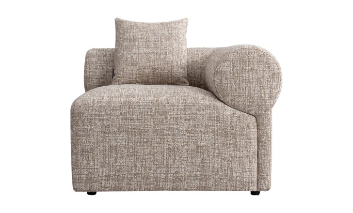 Диван Лугано одноместная секция с подлокотником правая