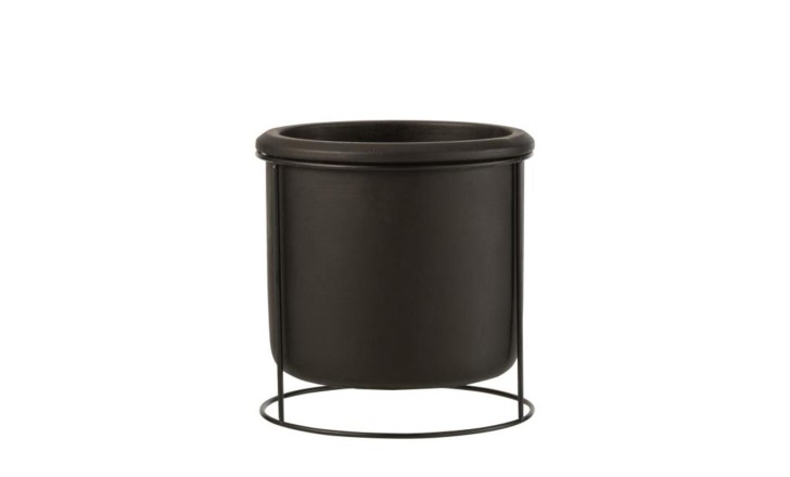 Кашпо Elara Black 17 см